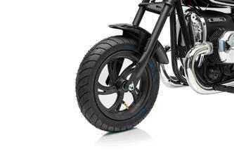 BMW R18 EL Motorcykel XL för barn 24V Lithium, Svart-3