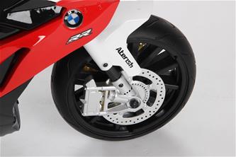 BMW S 1000 RR Motorcykel till Barn 12V med gummihjul+Litium-11