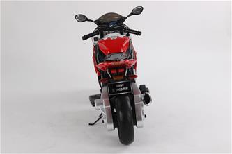 BMW S 1000 RR Motorcykel till Barn 12V med gummihjul+Litium-17