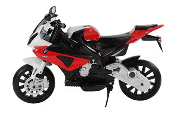 BMW S 1000 RR Motorcykel till Barn 12V med gummihjul+Litium-2