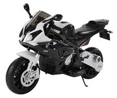 BMW S 1000 RR Motorcykel till Barn 12V med gummihjul, Sort