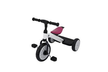 BMW Trehjuling för barn 10 tum – Vit / Pink-10