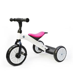 BMW Trehjuling för barn 10 tum – Vit / Pink-11
