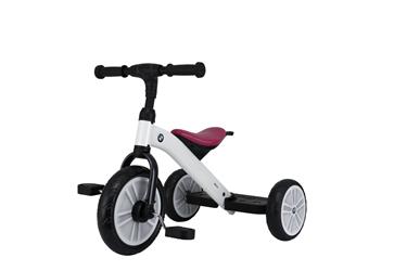 BMW Trehjuling för barn 10 tum – Vit / Pink-6