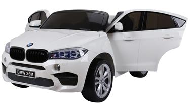  BMW X6 M 12v XXL Vit med Gummihjul + 2.4G + 10AH-3