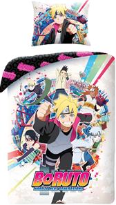 Boruto-sängkläder Next Generations 140 x 200 – 100 procent bomull