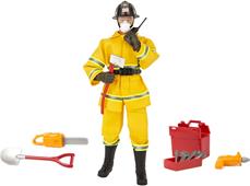 Brandmand actionfigur 30,5cm m. tillbehör (Model A)