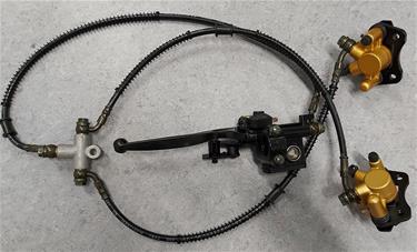 Bromsok fram (komplett sats) till ATV 125 cc