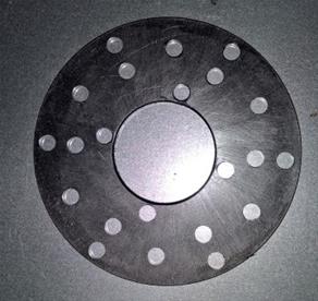 Bromsskiva, fram, till ATV 125 cc