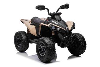 Can-Am Maverick EL ATV 12V (Fjärrkontroll, 4xMotor, Lädersäte, Gummihjul)-10