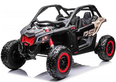 Can-Am Maverick UTV för 2 Barn m/Lithium + 4x24V Motorer + Gummihjul