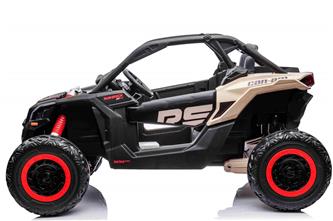 Can-Am Maverick UTV för 2 Barn m/Lithium + 4x24V Motorer + Gummihjul-2
