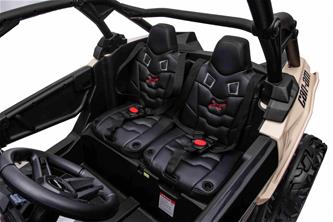 Can-Am Maverick UTV för 2 Barn m/Lithium + 4x24V Motorer + Gummihjul-5