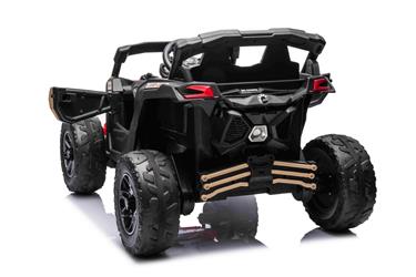 Can-Am Maverick UTV m/Lithium + 4x12V motor + gummihjul + lädersäte-10