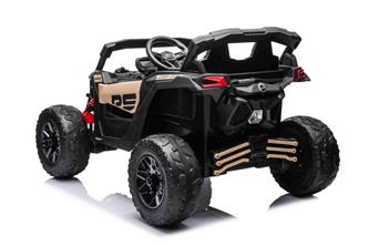Can-Am Maverick UTV m/Lithium + 4x12V motor + gummihjul + lädersäte-4