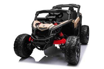Can-Am Maverick UTV m/Lithium + 4x12V motor + gummihjul + lädersäte-7