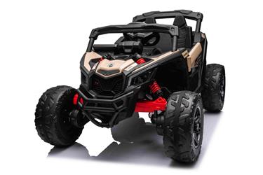 Can-Am Maverick UTV m/Lithium + 4x12V motor + gummihjul + lädersäte-7