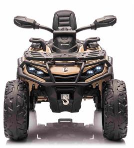 Can-Am Outlander EL ATV 12V Khaki (RC, 4xMotor, Lädersäte, Gummihjul)-10