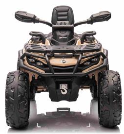 Can-Am Outlander EL ATV 12V Khaki (RC, 4xMotor, Lädersäte, Gummihjul)-2