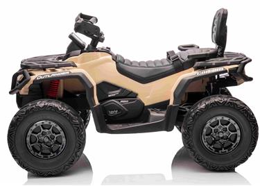 Can-Am Outlander EL ATV 12V Khaki (RC, 4xMotor, Lädersäte, Gummihjul)-3