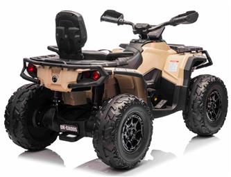 Can-Am Outlander EL ATV 12V Khaki (RC, 4xMotor, Lädersäte, Gummihjul)-4