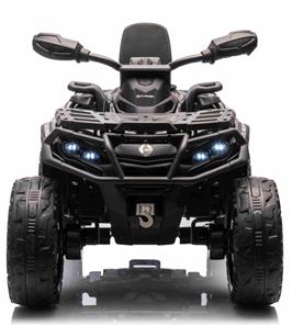 Can-Am Outlander EL ATV 12V Svart (RC, 4xMotor, Lädersäte, Gummihjul)-2