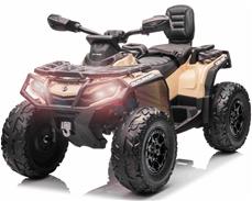 Can-Am Outlander EL ATV 21,6 V khaki (4 motorer, lädersäte, gummihjul)