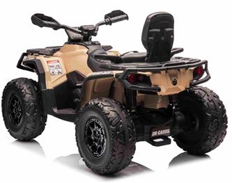 Can-Am Outlander EL ATV 21,6 V khaki (4 motorer, lädersäte, gummihjul)-6