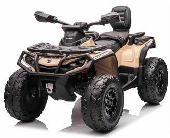 Can-Am Outlander EL ATV 21,6 V khaki (4 motorer, lädersäte, gummihjul)-7