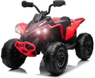 Can-Am  Renegade EL ATV 21,6V (Lithium, 4xMotor, Lädersäte, Gummihjul)