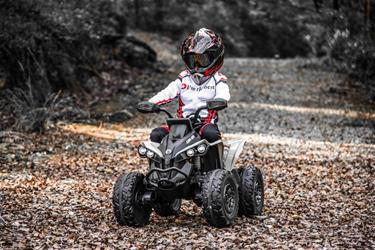 Can-Am  Renegade EL ATV 21,6V (Lithium, RC, 4xMotor, Lädersäte, Gummihjul)-4