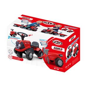 Case IH Gå-Traktor med Trailer och verktyg-8