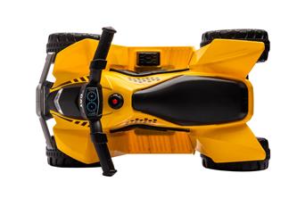CAT Caterpillar EL-ATV för barn med 7,2 V litium + lädersäte-14