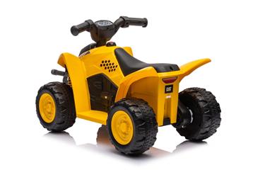 CAT Caterpillar EL-ATV för barn med 7,2 V litium + lädersäte-16