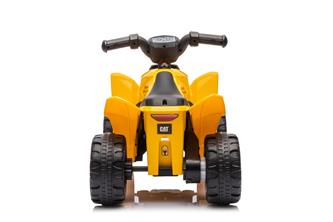 CAT Caterpillar EL-ATV för barn med 7,2 V litium + lädersäte-17