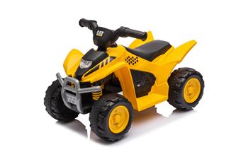 CAT Caterpillar EL-ATV för barn med 7,2 V litium + lädersäte-20