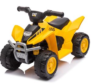 CAT Caterpillar EL-ATV för barn med 7,2 V litium + lädersäte-4