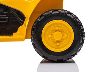 CAT Caterpillar EL-ATV för barn med 7,2 V litium + lädersäte-7