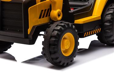 CAT Caterpillar Elektrisk traktor med frontskopa + grävmaskin-12