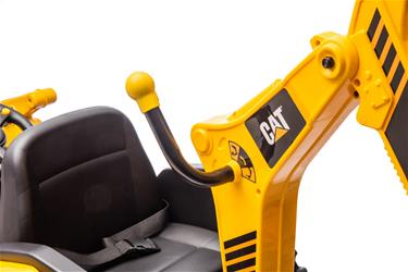 CAT Caterpillar Elektrisk traktor med frontskopa + grävmaskin-18