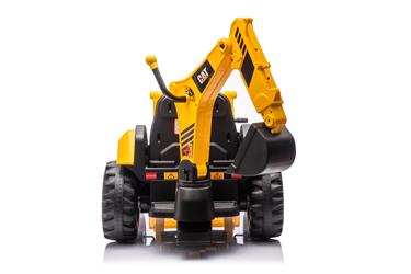 CAT Caterpillar Elektrisk traktor med frontskopa + grävmaskin-20