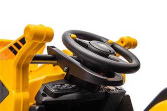 CAT Caterpillar Elektrisk traktor med frontskopa + grävmaskin-6