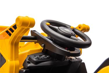 CAT Caterpillar Elektrisk traktor med frontskopa + grävmaskin-6