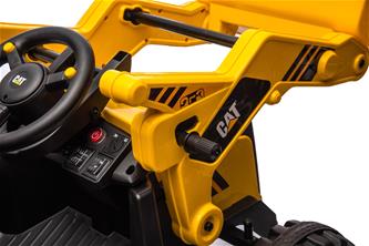 CAT Caterpillar Elektrisk traktor med frontskopa + grävmaskin-9