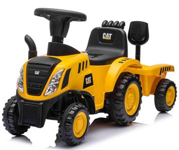 CAT Caterpillar Gå-Traktor med Trailer och verktyg-4