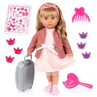Charlene Funktionsdocka med kyssar och skratt - Rosa Prinsessa 46 cm