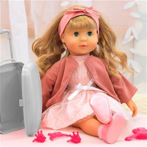 Charlene Funktionsdocka med kyssar och skratt - Rosa Prinsessa 46 cm-3