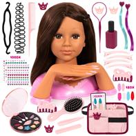Charlene Magic Nails Sminkdocka - Brunett