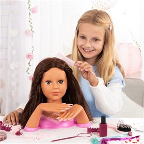 Charlene Magic Nails Sminkdocka - Brunett-10