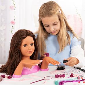 Charlene Magic Nails Sminkdocka - Brunett-11